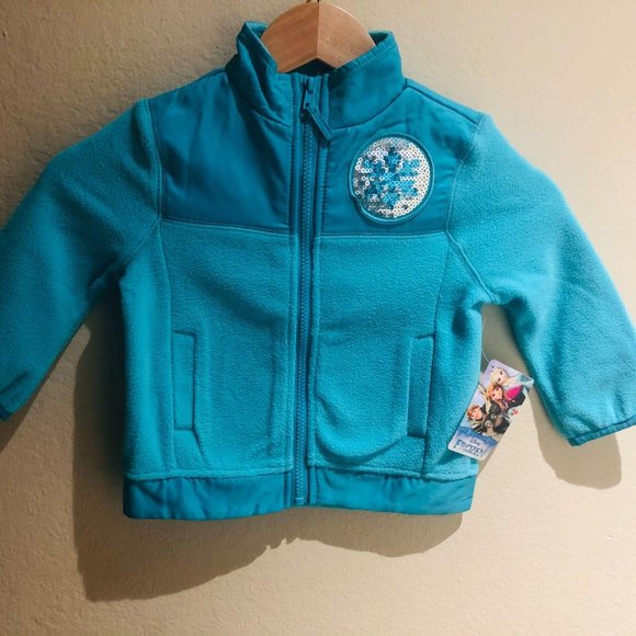 Frozen 2T Toddler Relaxed Fit Lightweight Zip Up F - Picture 1 of 2